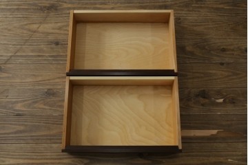 中古　松本民芸家具　#523型小抽斗　高山デザイン　上品な佇まいが魅力の小引き出し　(R-073472)