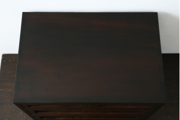 中古　松本民芸家具　#523型小抽斗　高山デザイン　上品な佇まいが魅力の小引き出し　(R-073472)