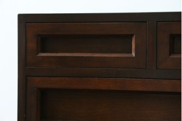 中古　松本民芸家具　#523型小抽斗　高山デザイン　上品な佇まいが魅力の小引き出し　(R-073472)