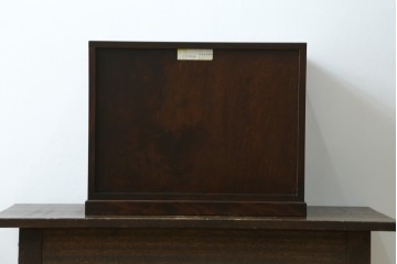 中古　松本民芸家具　#523型小抽斗　高山デザイン　上品な佇まいが魅力の小引き出し　(R-073472)