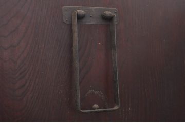 和製アンティーク　上手物!!　三方欅(ケヤキ)材　奥行の深い重厚な二本松箪笥(重ね箪笥、時代箪笥、和タンス、衣装たんす、整理タンス、収納タンス、引き出し)(R-073479)