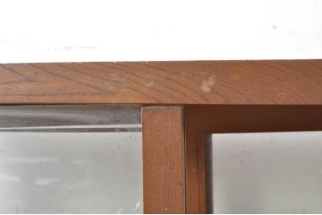和製アンティーク　レトロな雰囲気溢れるタバコ屋さんのガラスケース(たばこ、煙草、Gケース、ショーケース、飾り棚、陳列棚、店舗什器)(R-073482)