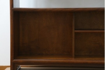 中古　松本民芸家具　#221型　上質な和の空間を演出するくず布茶タンス　定価約37万4千円　(R-073490)