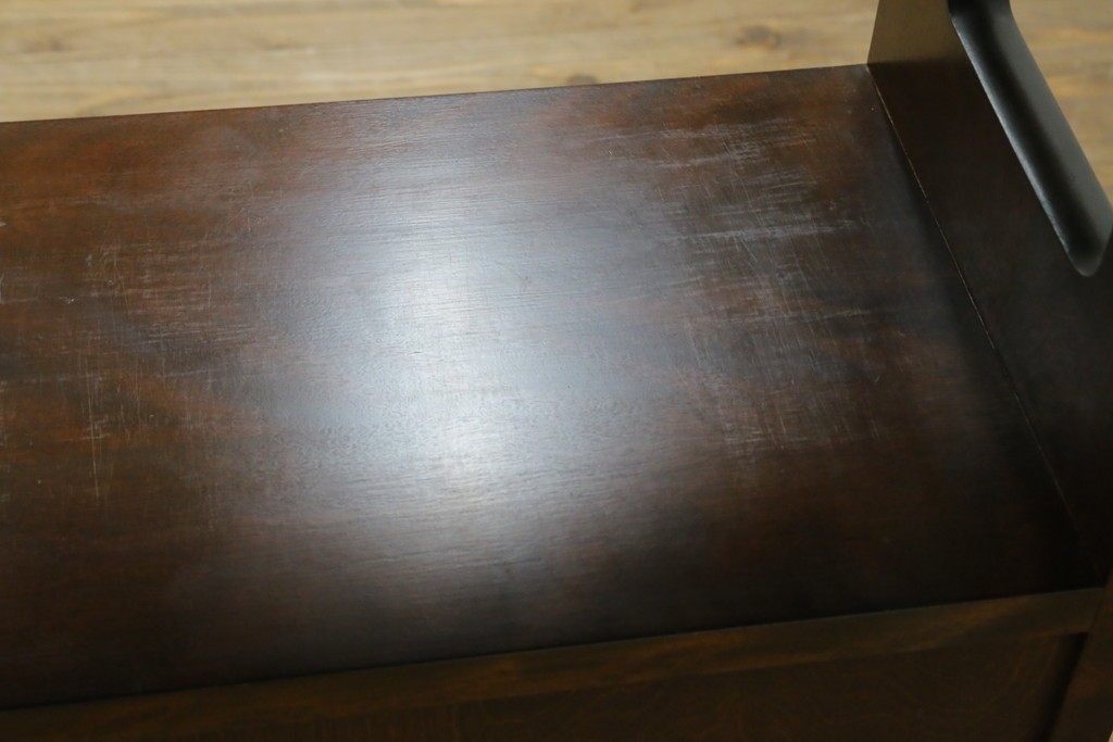 中古　松本民芸家具　#221型　上質な和の空間を演出するくず布茶タンス　定価約37万4千円　(R-073490)