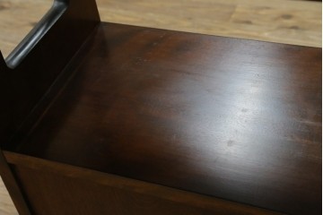 中古　松本民芸家具　#221型　上質な和の空間を演出するくず布茶タンス　定価約37万4千円　(R-073490)