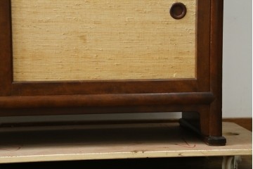 中古　松本民芸家具　#221型　上質な和の空間を演出するくず布茶タンス　定価約37万4千円　(R-073490)
