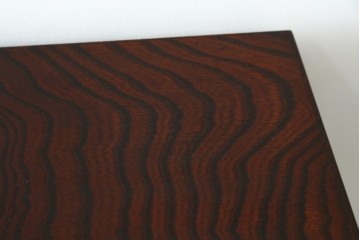 中古　岩谷堂箪笥　菊幸　力強い杢目が魅力的な茶棚　定価約65万円　(R-073491)