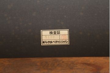 中古　DREXEL HERITAGE(ドレクセルヘリテイジ)　直線的なフォルムが美しいオットマン(スツール)(R-073496)