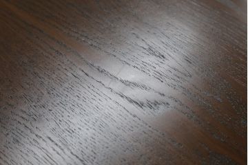 中古　美品!!　ナラ材　モダンな雰囲気が魅力的な水屋箪笥サイドボード(食器棚、収納棚、戸棚、サイドキャビネット)(R-073503)
