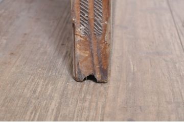 アンティーク建具　どこか懐かしい雰囲気を感じるガラス扉1枚(ドア、ガラス戸)(R-073504)