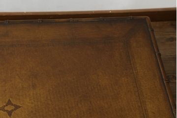 中古　美品　THEODORE ALEXANDER(セオドア・アレキサンダー)　オリエンタルな雰囲気漂うローテーブル(センターテーブル、リビングテーブル、英国)(R-073517)