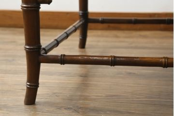 中古　美品　THEODORE ALEXANDER(セオドア・アレキサンダー)　オリエンタルな雰囲気漂うローテーブル(センターテーブル、リビングテーブル、英国)(R-073517)