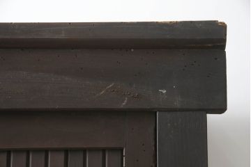 和製アンティーク　長い歳月を重ねた味わいが魅力の水屋箪笥サイドボード(時代箪笥、茶棚、収納棚、戸棚、引き出し、サイドキャビネット、テレビ台、テレビボード)(R-073529)