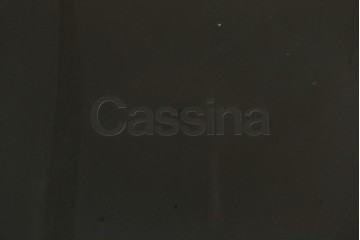 中古　Cassina(カッシーナ)　412　CAB(キャブ)　MARIO BELLINI(マリオベリーニ)　本革(レザー)　シンプルモダンな空間づくりに活躍するアームレスチェア　定価約23万7千円　(R-073556)