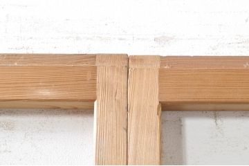 ビンテージ建具　涼しげな和の空間を演出する幅狭夏戸4枚セット(引き戸、簾戸、簀戸、葭戸、すど、夏障子、ヴィンテージ)(R-073566)