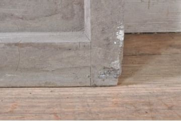 アンティーク建具　レトロな空間づくりにオススメのガラス戸1枚(引き戸)(R-073577)