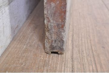 アンティーク建具　レトロな空間づくりにオススメのガラス戸1枚(引き戸)(R-073577)