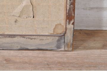 アンティーク建具　ひょうたんの繊細な意匠が趣溢れる障子窓2枚セット(引き戸、障子戸、窓)(R-073579)