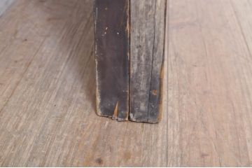 アンティーク建具　ひょうたんの繊細な意匠が趣溢れる障子窓2枚セット(引き戸、障子戸、窓)(R-073579)