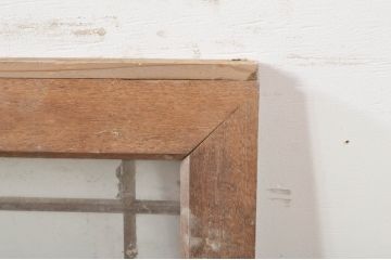 アンティーク建具　落ち着いた和モダンな空間づくりにおすすめの格子欄間2枚セット(明かり取り、明り取り)(R-073583)