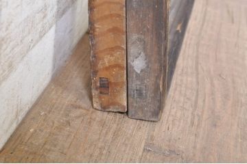 アンティーク建具　レトロな雰囲気を醸し出す欄間2枚セット(明り取り、明かり取り)(R-073584)