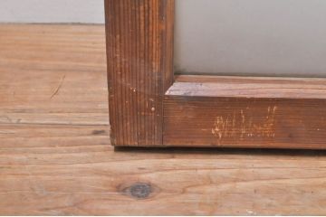 アンティーク建具　どこか懐かしい雰囲気を醸し出す明かり取り3枚セット(明り取り、ガラス欄間)(R-073585)