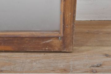 アンティーク建具　どこか懐かしい雰囲気を醸し出す明かり取り3枚セット(明り取り、ガラス欄間)(R-073585)