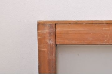 アンティーク建具　どこか懐かしい雰囲気を醸し出す明かり取り3枚セット(明り取り、ガラス欄間)(R-073585)