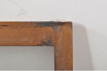 アンティーク建具　どこか懐かしい雰囲気を醸し出す明かり取り3枚セット(明り取り、ガラス欄間)(R-073585)