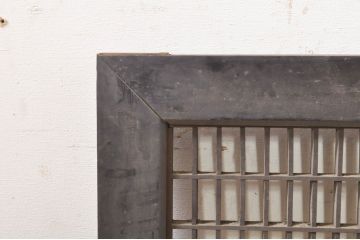 アンティーク建具　落ち着いた和の空間を演出する組子欄間1枚(明り取り、明かり取り、格子欄間)(R-073586)