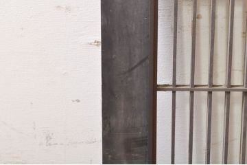 アンティーク建具　落ち着いた和の空間を演出する組子欄間1枚(明り取り、明かり取り、格子欄間)(R-073586)