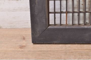 アンティーク建具　落ち着いた和の空間を演出する組子欄間1枚(明り取り、明かり取り、格子欄間)(R-073586)