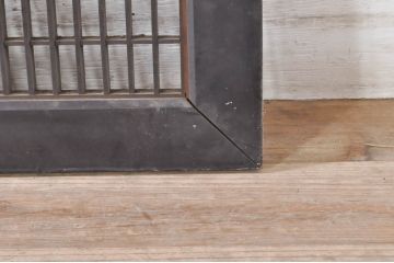 アンティーク建具　落ち着いた和の空間を演出する組子欄間1枚(明り取り、明かり取り、格子欄間)(R-073586)
