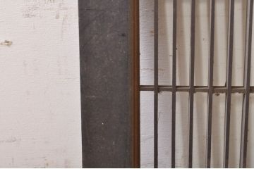 アンティーク建具　落ち着いた和の空間を演出する組子欄間1枚(明り取り、明かり取り、格子欄間)(R-073587)