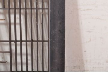 アンティーク建具　落ち着いた和の空間を演出する組子欄間1枚(明り取り、明かり取り、格子欄間)(R-073587)