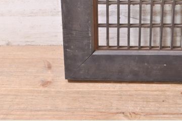 アンティーク建具　落ち着いた和の空間を演出する組子欄間1枚(明り取り、明かり取り、格子欄間)(R-073587)