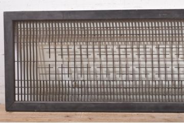 アンティーク建具　落ち着いた和の空間を演出する組子欄間1枚(明り取り、明かり取り、格子欄間)(R-073587)