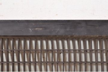 アンティーク建具　落ち着いた和の空間を演出する組子欄間1枚(明り取り、明かり取り、格子欄間)(R-073587)