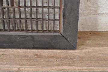 アンティーク建具　落ち着いた和の空間を演出する組子欄間1枚(明り取り、明かり取り、格子欄間)(R-073587)