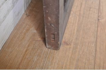 アンティーク建具　落ち着いた和の空間を演出する組子欄間1枚(明り取り、明かり取り、格子欄間)(R-073587)