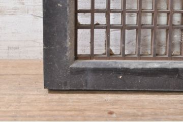 アンティーク建具　和モダンな空間を演出する障子欄間1枚(格子欄間、明り取り、明かり取り)(R-073588)