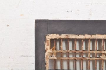 アンティーク建具　和モダンな空間を演出する障子欄間1枚(格子欄間、明り取り、明かり取り)(R-073588)