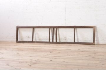 アンティーク建具　どこか懐かしい雰囲気を醸し出す明かり取り1枚(明り取り)(R-073592)
