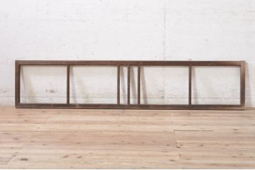 アンティーク建具　どこか懐かしい雰囲気を醸し出す明かり取り1枚(明り取り)(R-073592)
