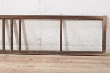 アンティーク建具　どこか懐かしい雰囲気を醸し出す明かり取り1枚(明り取り)(R-073592)