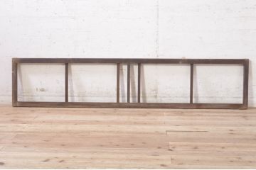 アンティーク建具　どこか懐かしい雰囲気を醸し出す明かり取り1枚(明り取り)(R-073592)
