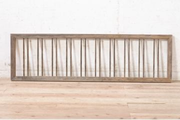 アンティーク建具　どこか懐かしい雰囲気を醸し出す明かり取り1枚(明り取り)(R-073594)