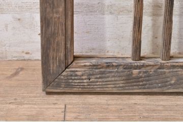 アンティーク建具　どこか懐かしい雰囲気を醸し出す明かり取り1枚(明り取り)(R-073594)