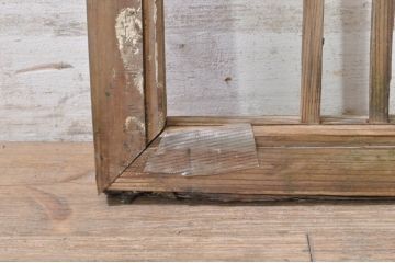 アンティーク建具　どこか懐かしい雰囲気を醸し出す明かり取り1枚(明り取り)(R-073594)