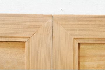 アンティーク建具　井波彫刻　和挙刀　富山名所巡り図　緻密で迫力のある彫りが見事な彫刻欄間2枚セット(一対、明かり取り、明り取り)(R-073596)